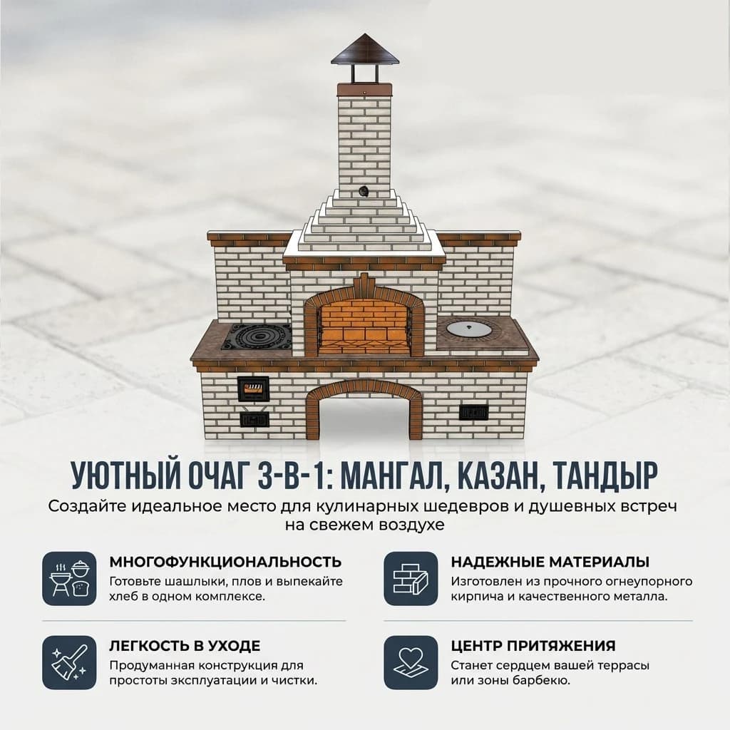Проект для компьютера с 3д моделью «Азия»:  тандыр справа