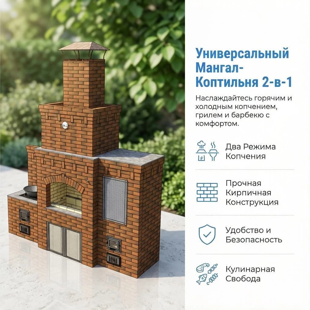 Проект «Охотник»: коптильная камера справа